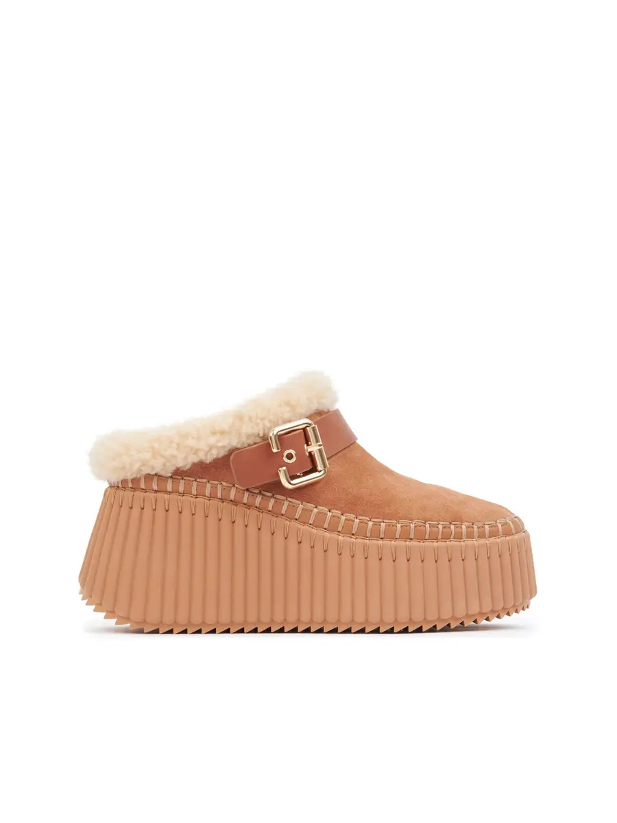 Chloé Nama wedge mule | Image 1 Chloé Nama wedge mule | Image 1