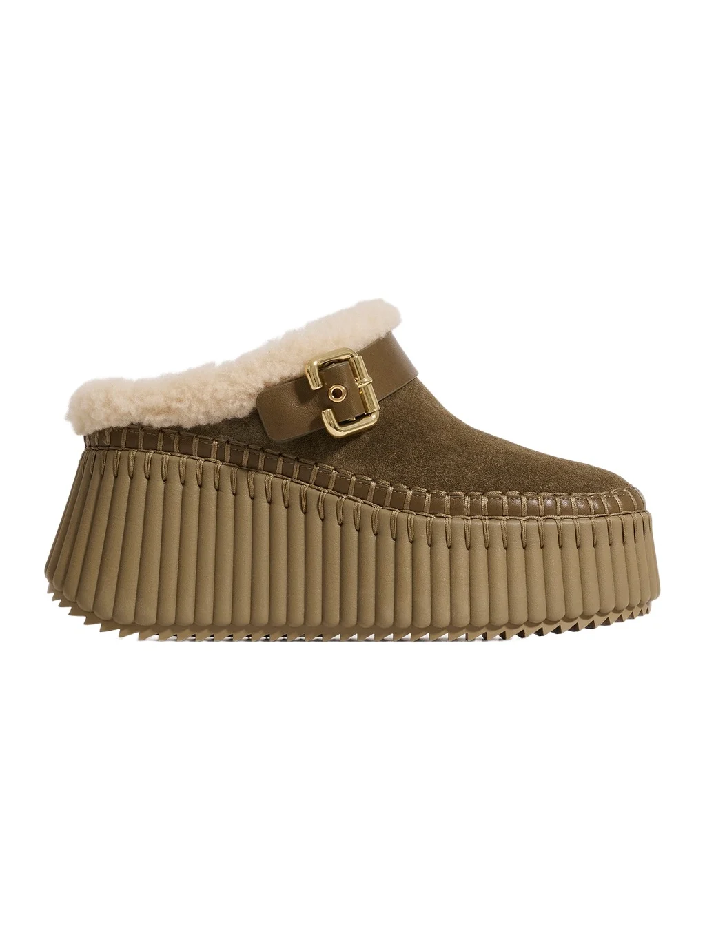 Chloé Nama wedge mule