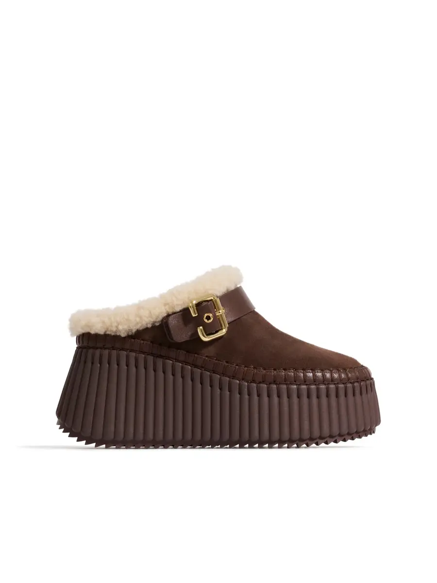 Chloé Nama wedge mule | Thumbnail 3 Chloé Nama wedge mule | Thumbnail 3