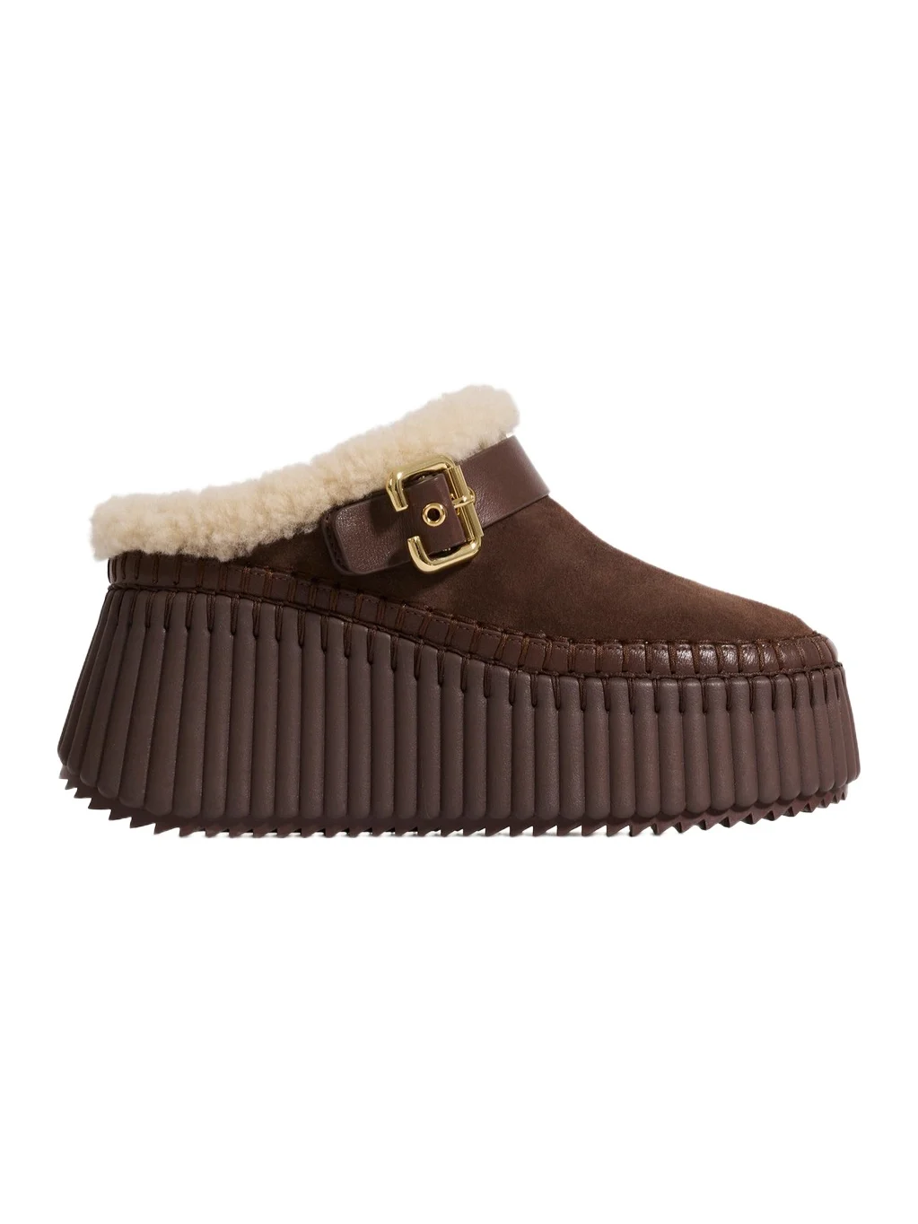 Chloé Nama wedge mule