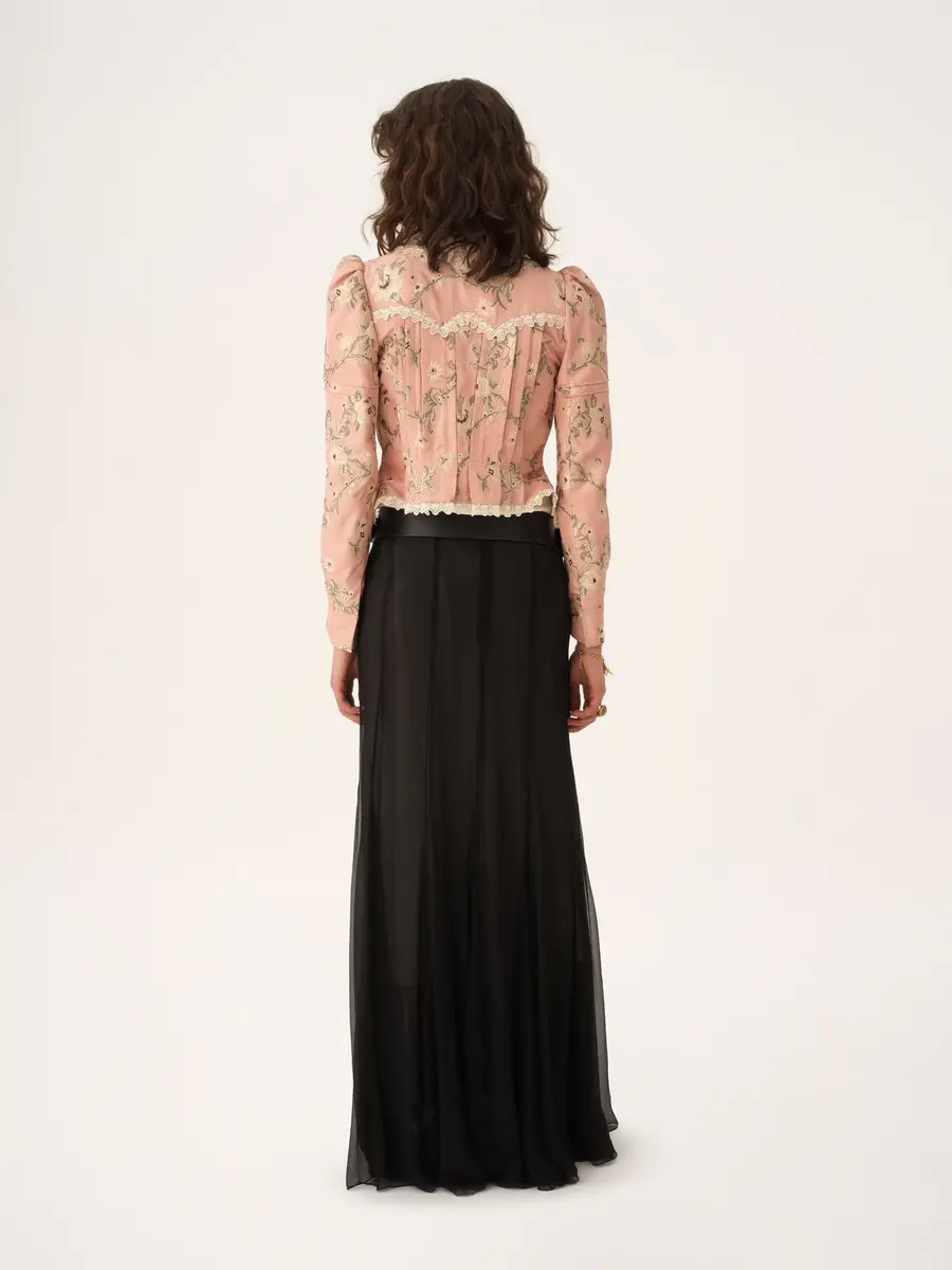 Chloé Fluid maxi skirt in silk mousseline | Thumbnail 5 Chloé Fluid maxi skirt in silk mousseline | Thumbnail 5