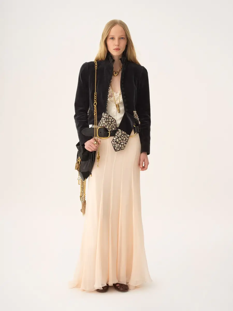 Chloé Fluid maxi skirt in silk mousseline | Thumbnail 3 Chloé Fluid maxi skirt in silk mousseline | Thumbnail 3