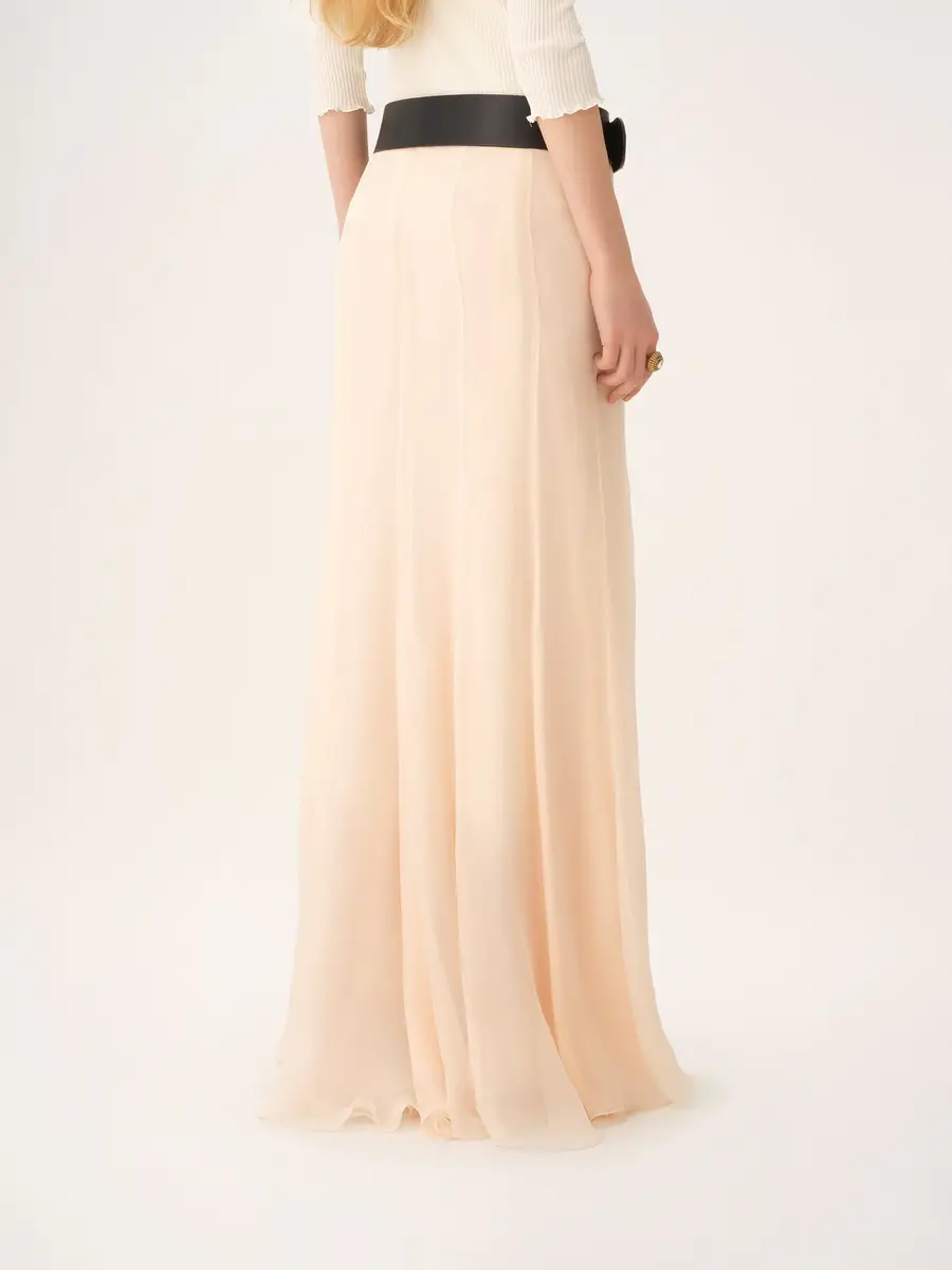 Chloé Fluid maxi skirt in silk mousseline | Thumbnail 5 Chloé Fluid maxi skirt in silk mousseline | Thumbnail 5
