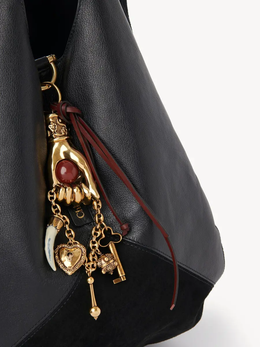 Chloé Chloé Symbols Hand bag charm in brass | Thumbnail 3