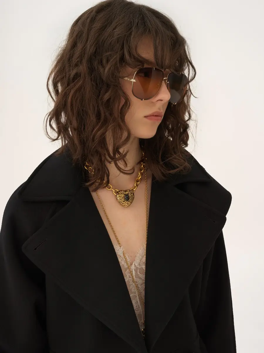 Chloé Cropped coat in double-face wool | Thumbnail 6 Chloé Cropped coat in double-face wool | Thumbnail 6