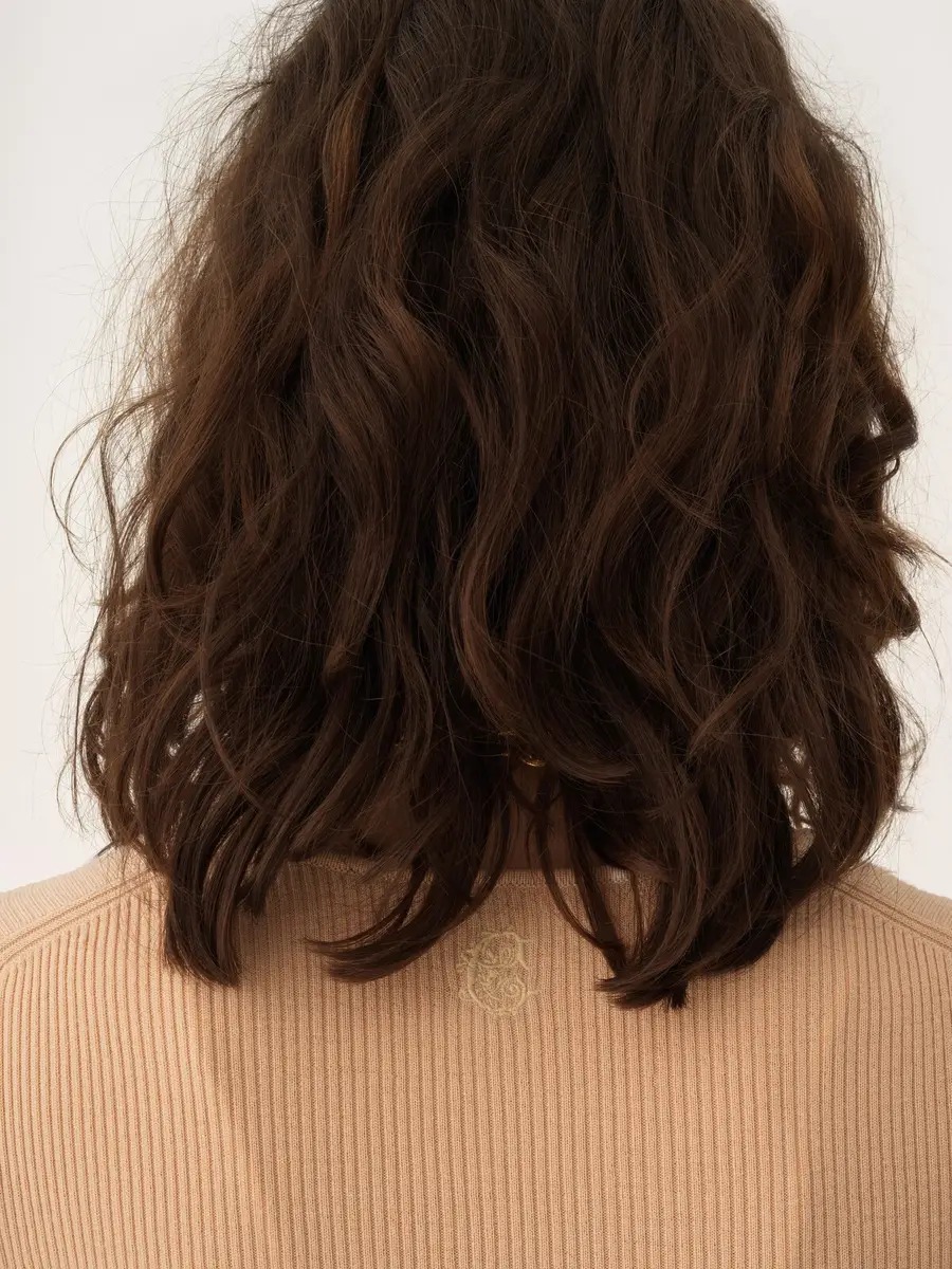 Chloé Henley shirt in a merino wool knit | Thumbnail 7