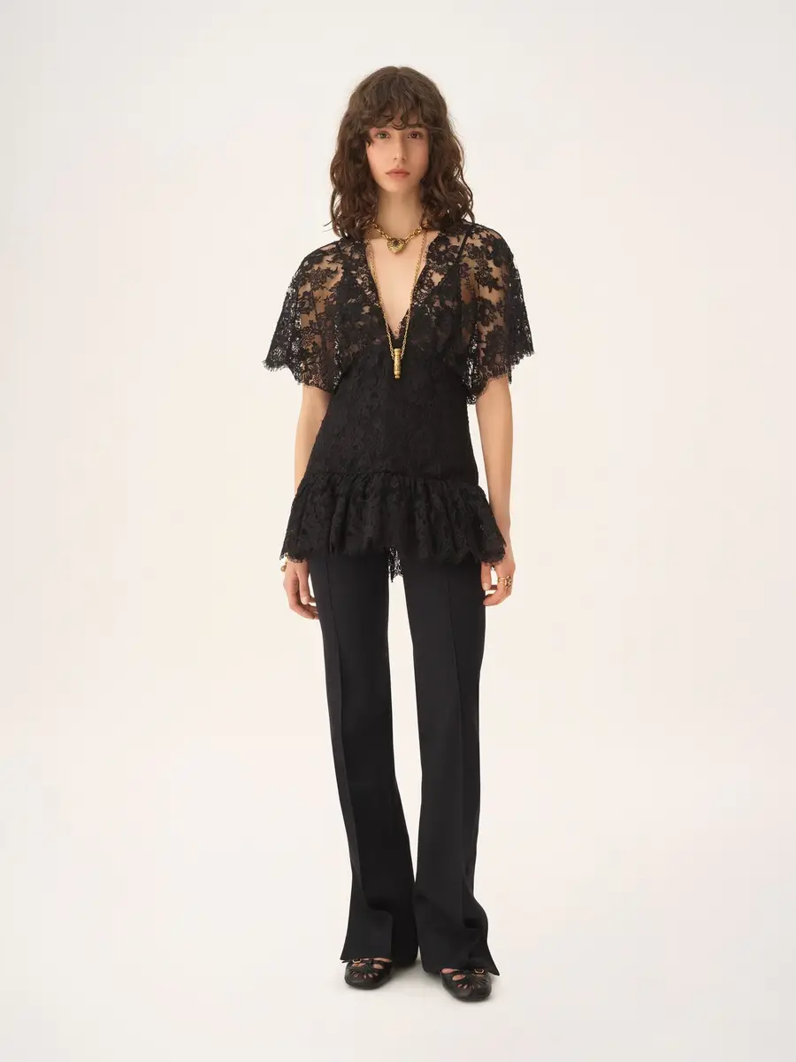 Chloé Tailored pants in soft cavalry cotton | Thumbnail 2