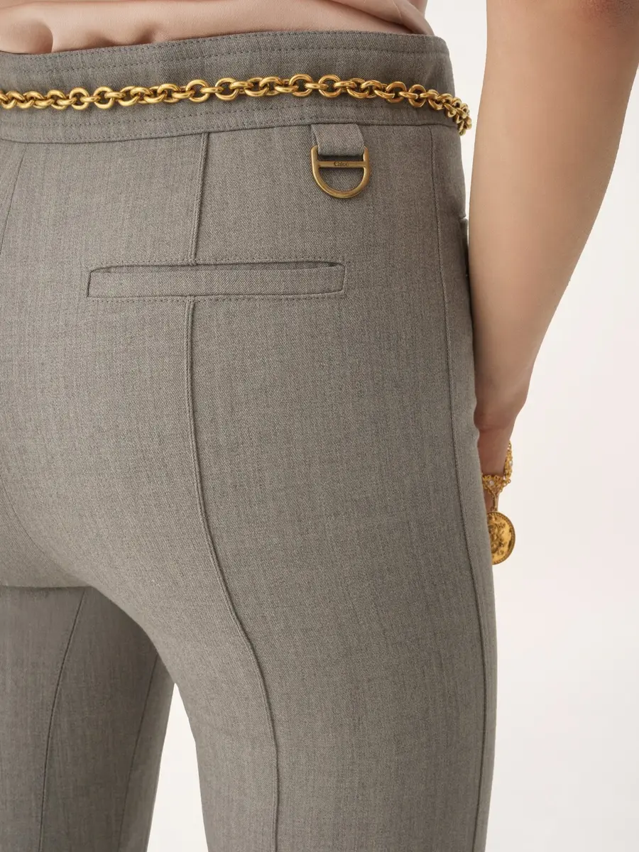 Chloé Tailored pants in chiné wool | Thumbnail 7
