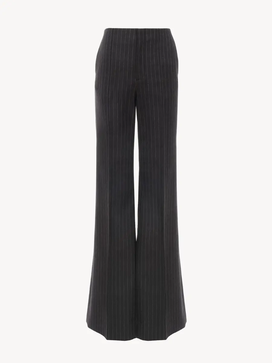 Chloé Tailored bootcut pants in wool | Thumbnail 2 Chloé Tailored bootcut pants in wool | Thumbnail 2