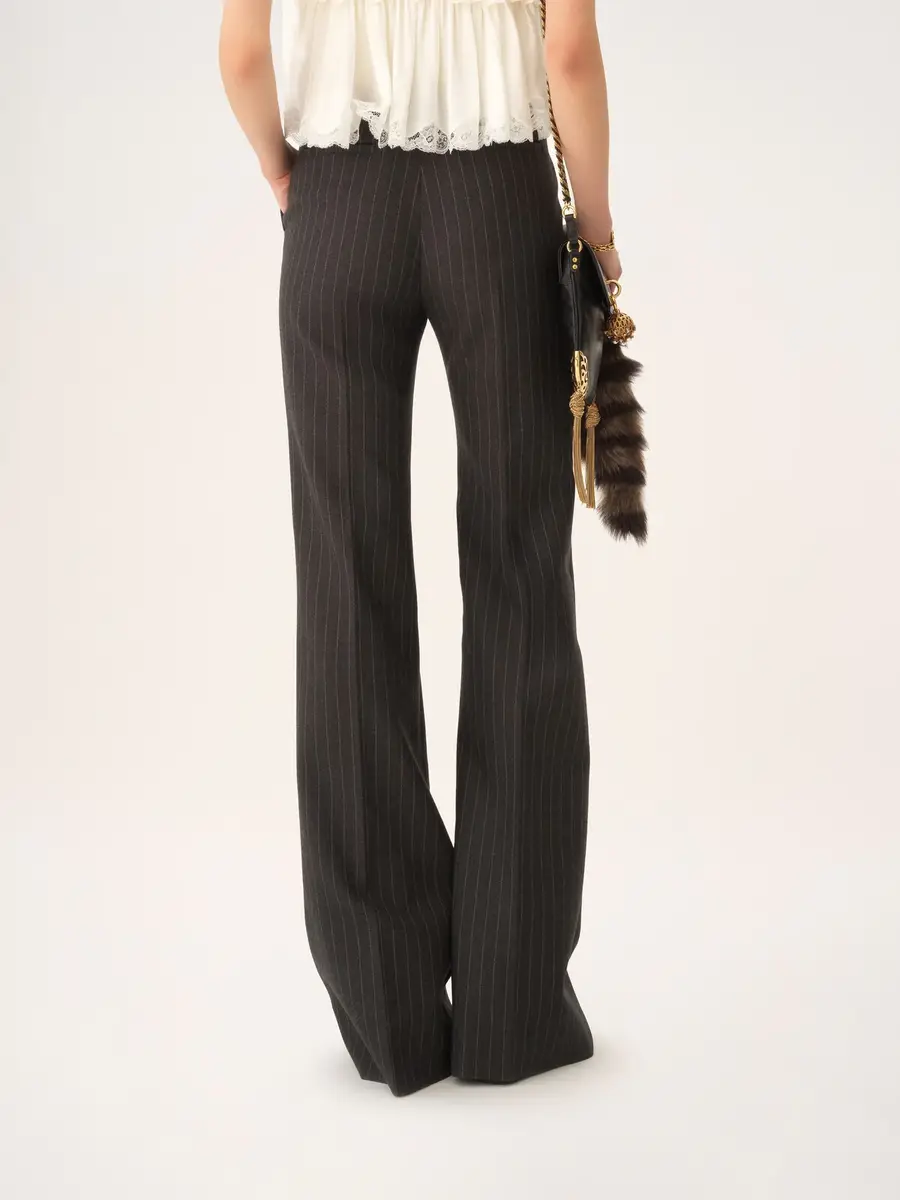 Chloé Tailored bootcut pants in wool | Thumbnail 5 Chloé Tailored bootcut pants in wool | Thumbnail 5