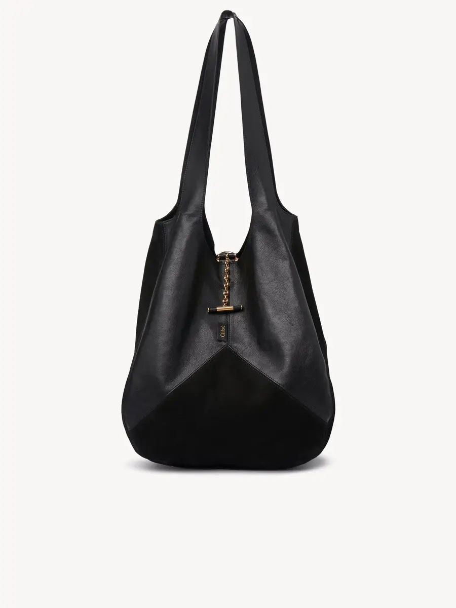 Chloé Chloé Balloon bag in grained & suede leather | Thumbnail 2 Chloé Chloé Balloon bag in grained & suede leather | Thumbnail 2