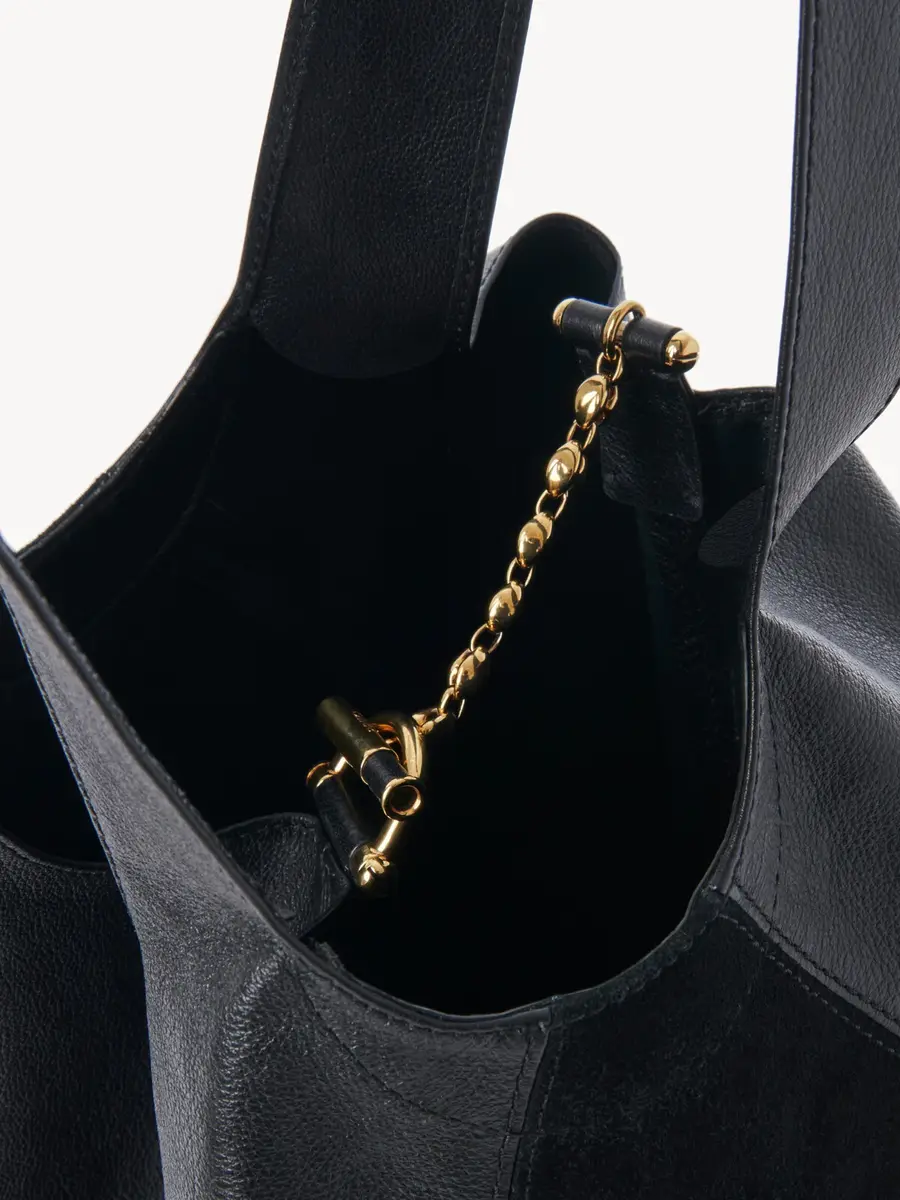 Chloé Chloé Balloon bag in grained & suede leather | Thumbnail 6 Chloé Chloé Balloon bag in grained & suede leather | Thumbnail 6
