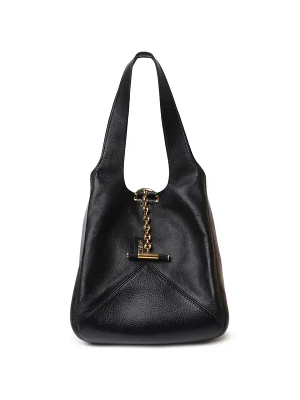 Small Chloé Balloon bag in grained leather Small Chloé Balloon bag in grained leather