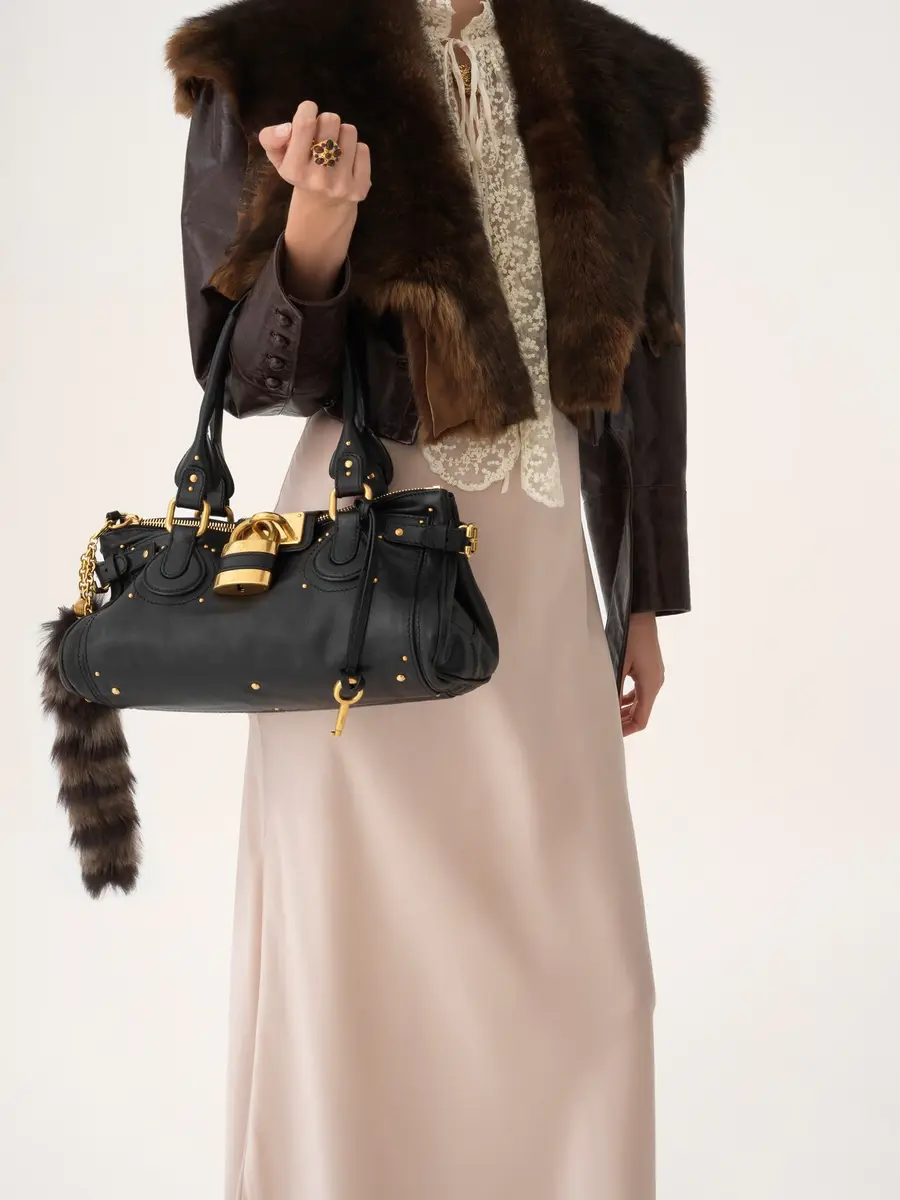 Chloé Paddington bag in grained leather | Thumbnail 3 Chloé Paddington bag in grained leather | Thumbnail 3