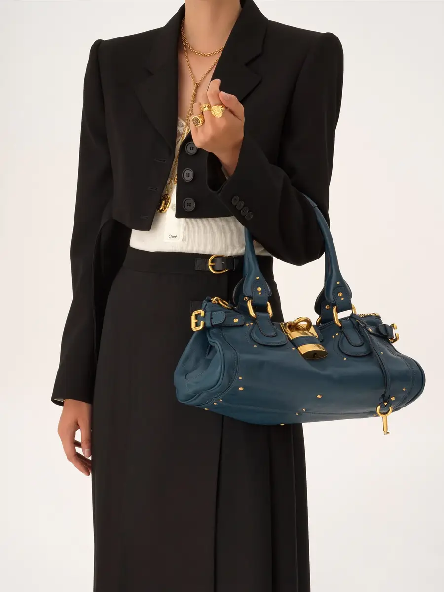 Chloé Paddington bag in grained leather | Thumbnail 3 Chloé Paddington bag in grained leather | Thumbnail 3