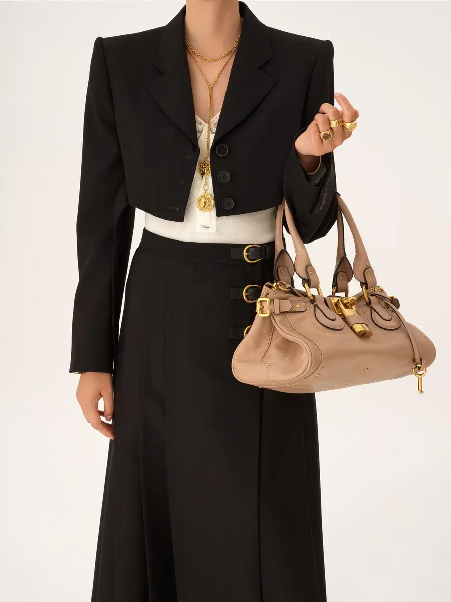 Chloé Paddington bag in grained leather | Thumbnail 3 Chloé Paddington bag in grained leather | Thumbnail 3