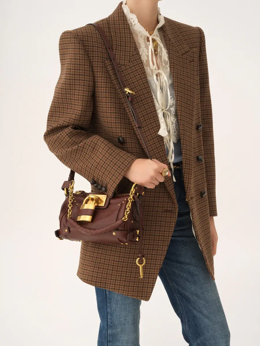 Chloé Small Paddington chain bag in grained leather | Thumbnail 3