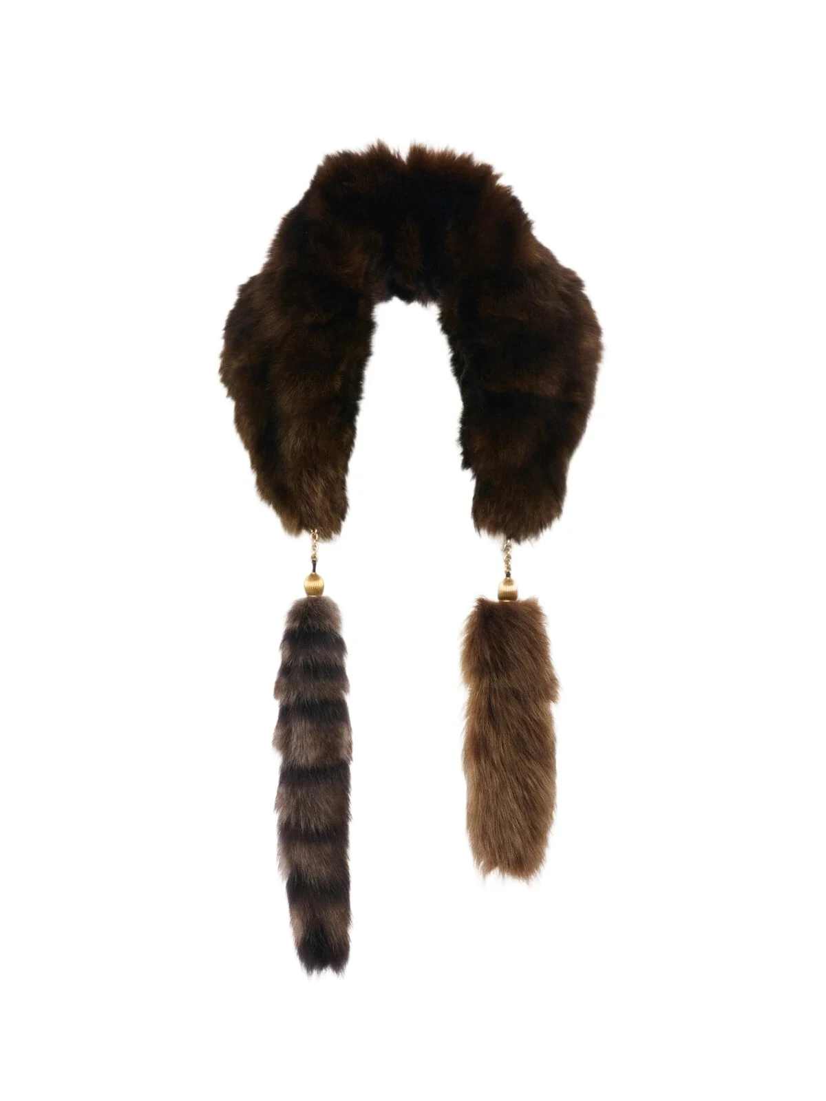 The Treasure Tails scarf in shearling The Treasure Tails scarf in shearling