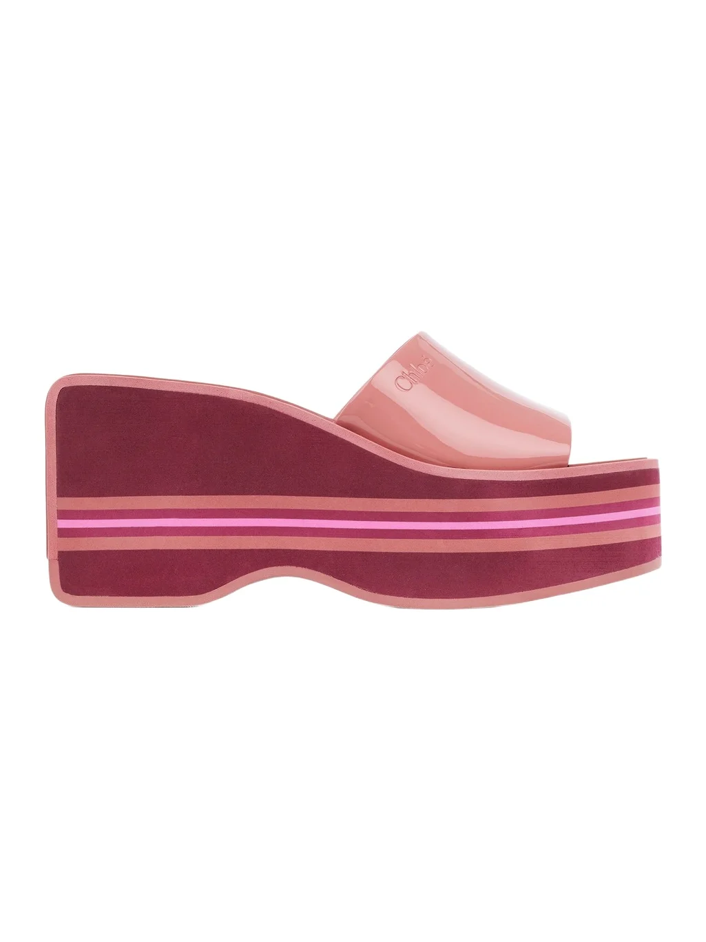 Chloé Swimming Cool wedge mule