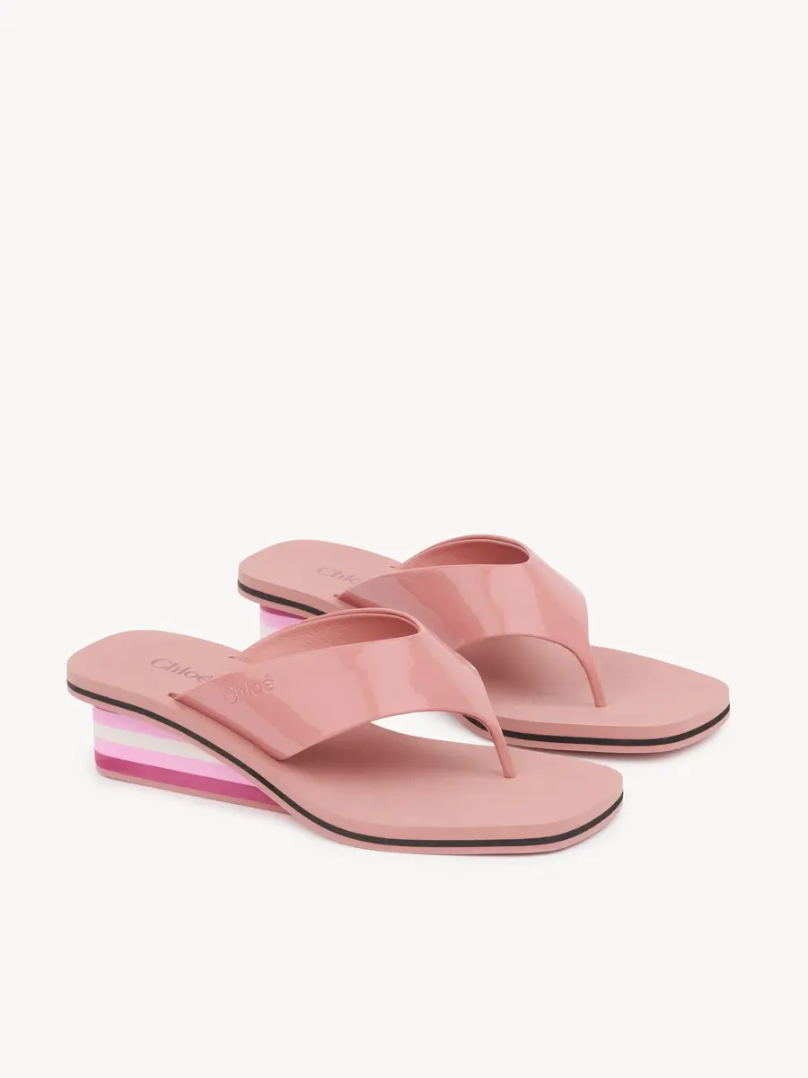 Chloé Swimming Cool wedge sandal | Thumbnail 3