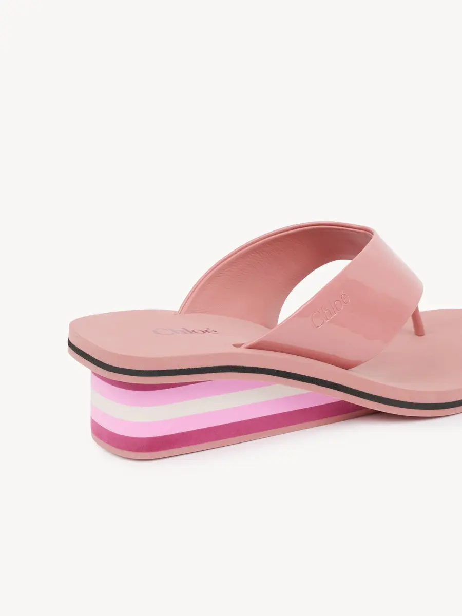 Chloé Swimming Cool wedge sandal | Thumbnail 5