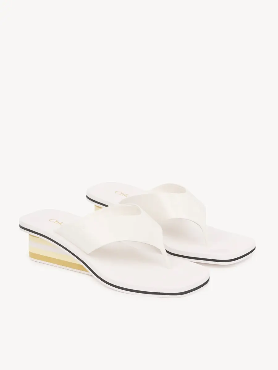 Chloé Swimming Cool wedge sandal | Thumbnail 3 Chloé Swimming Cool wedge sandal | Thumbnail 3
