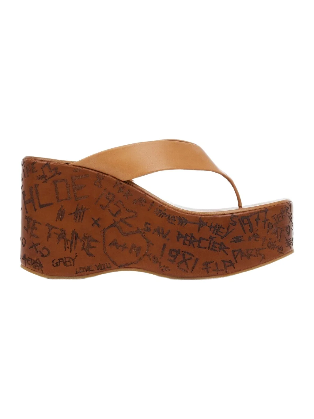 Chloé Maxime wedge slide