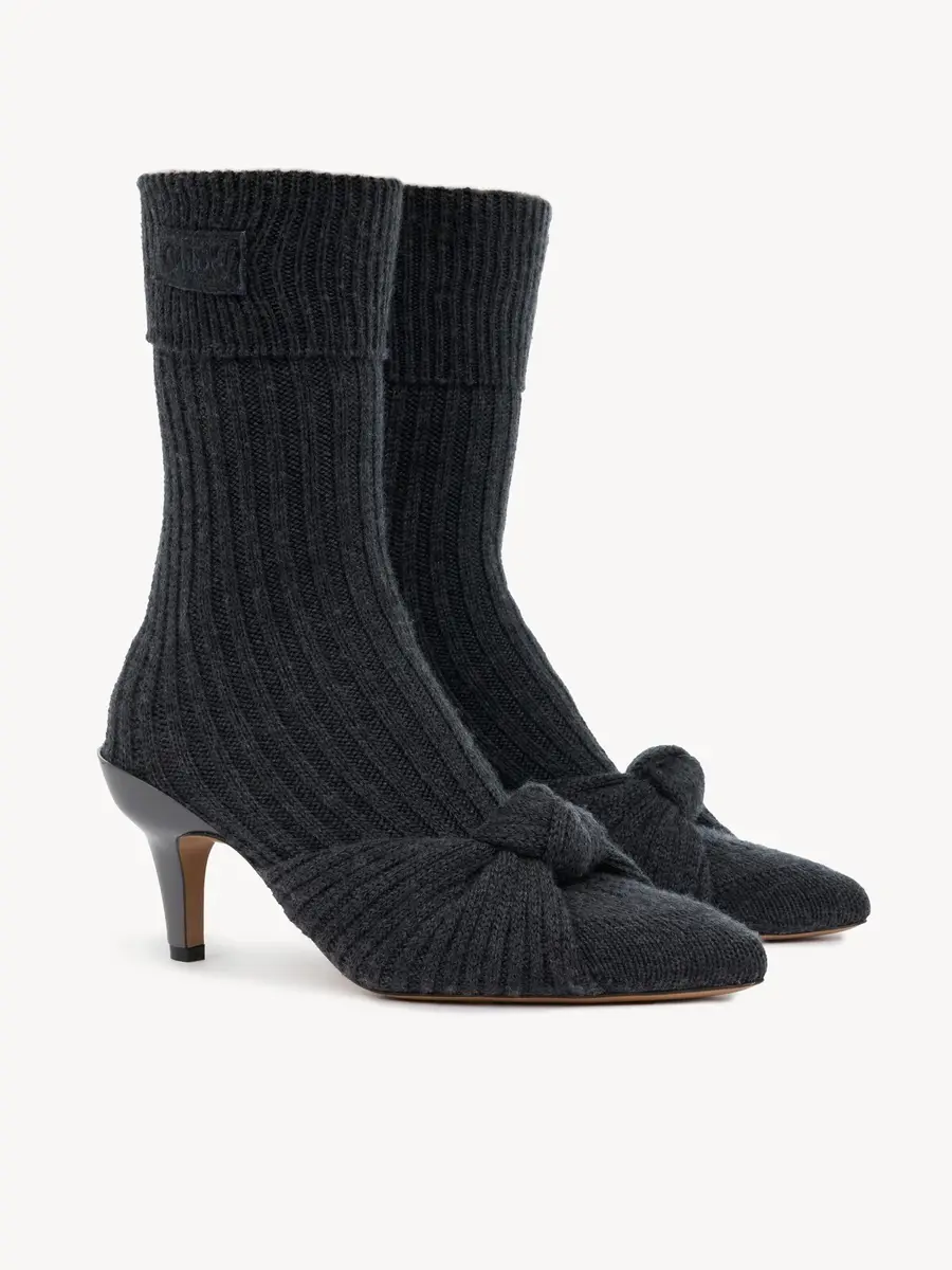 Chloé Suzie heeled ankle boot | Thumbnail 4 Chloé Suzie heeled ankle boot | Thumbnail 4