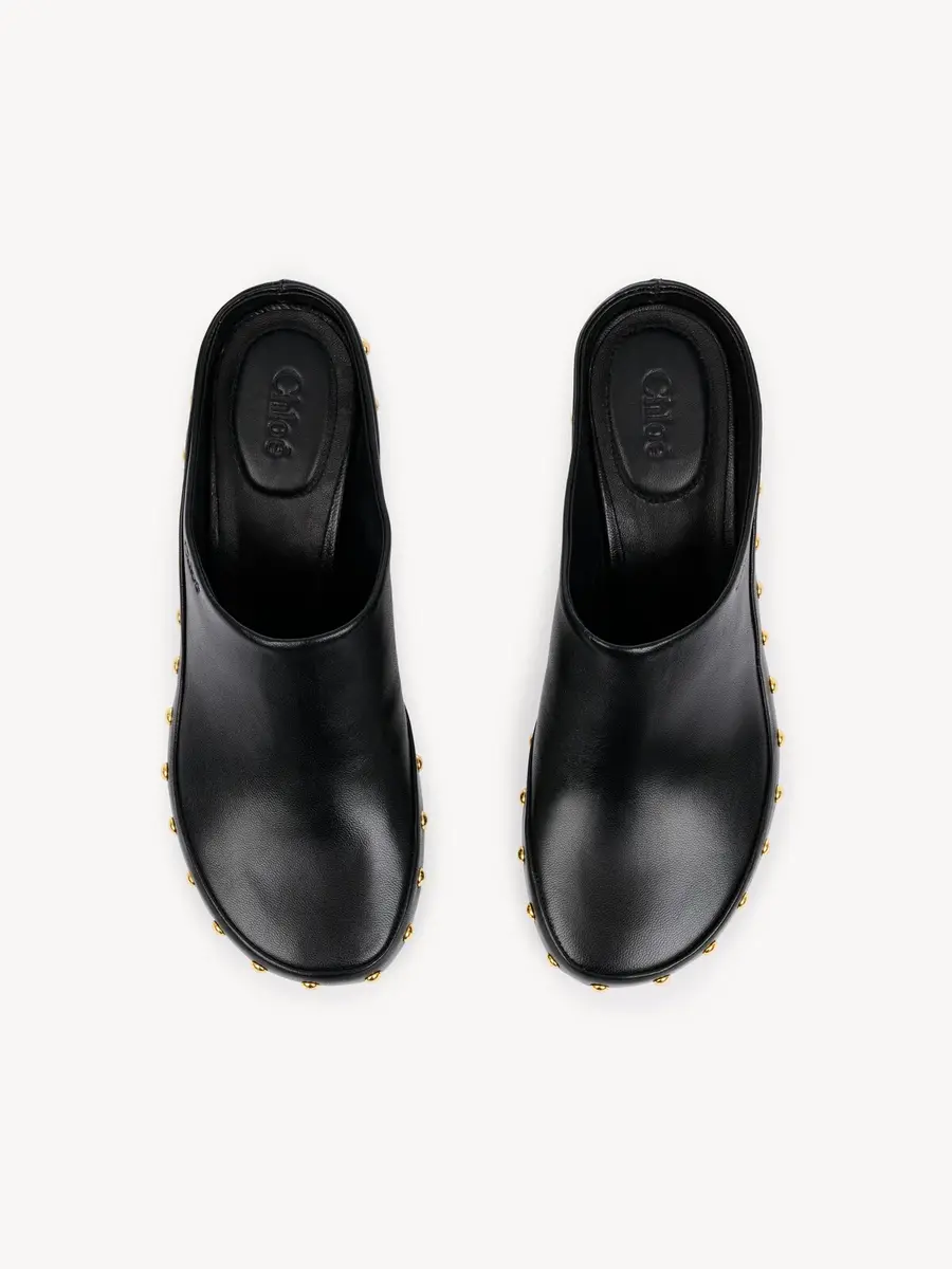 Chloé Junie heeled mule | Thumbnail 4 Chloé Junie heeled mule | Thumbnail 4