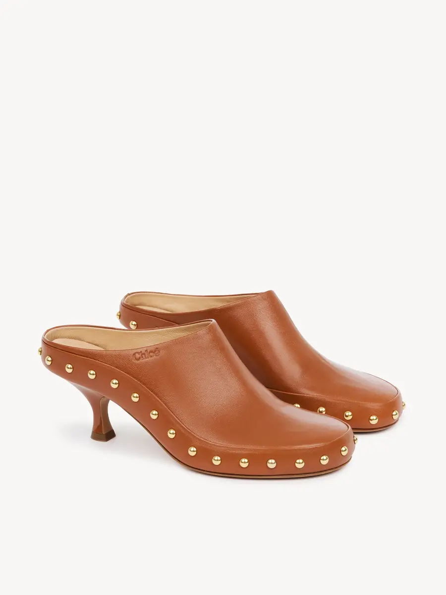 Chloé Junie heeled mule | Thumbnail 4 Chloé Junie heeled mule | Thumbnail 4