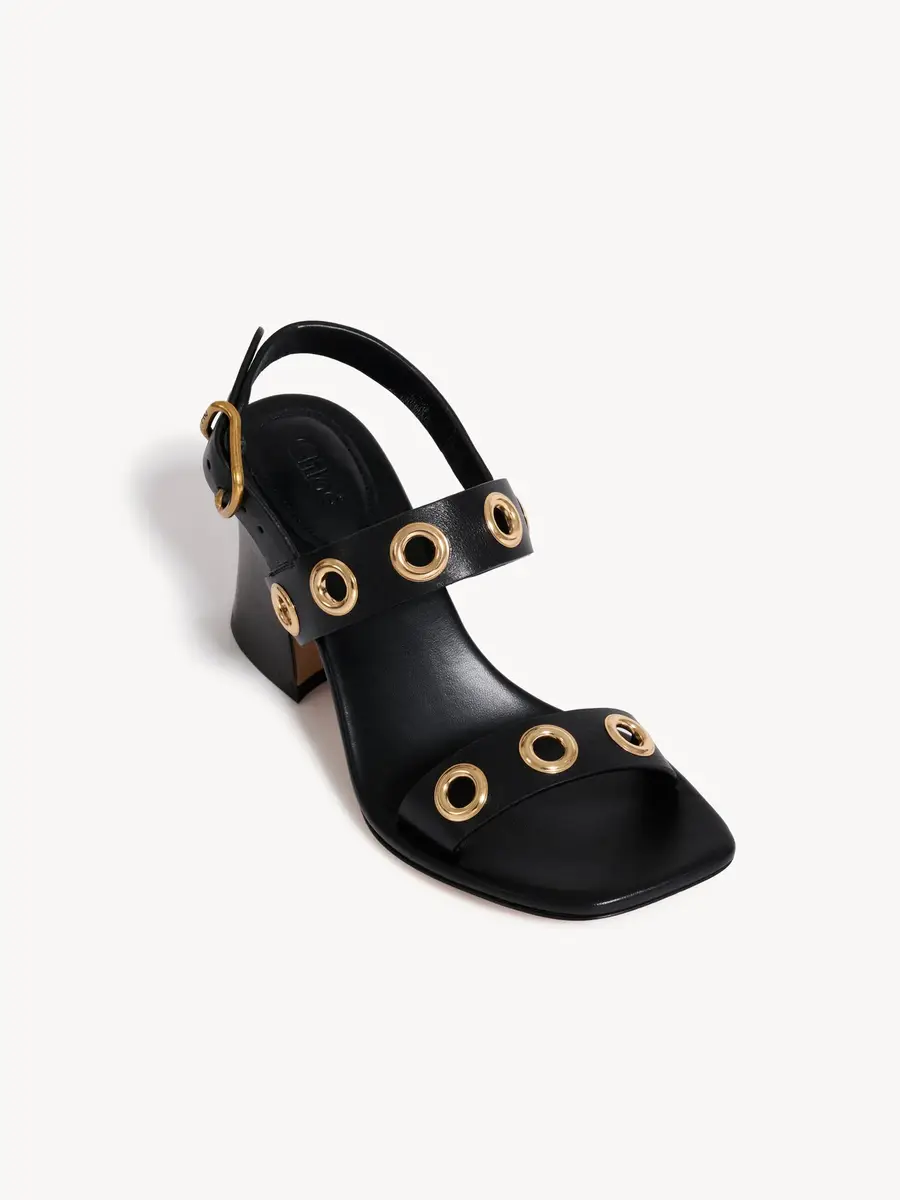 Chloé Janis heeled sandal | Thumbnail 4 Chloé Janis heeled sandal | Thumbnail 4