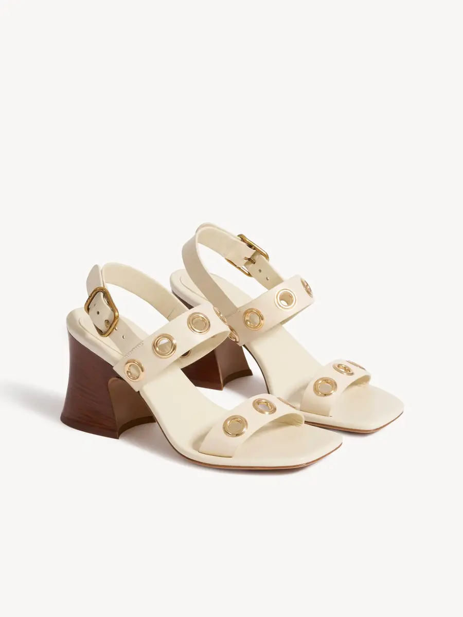 Chloé Janis heeled sandal | Thumbnail 3 Chloé Janis heeled sandal | Thumbnail 3