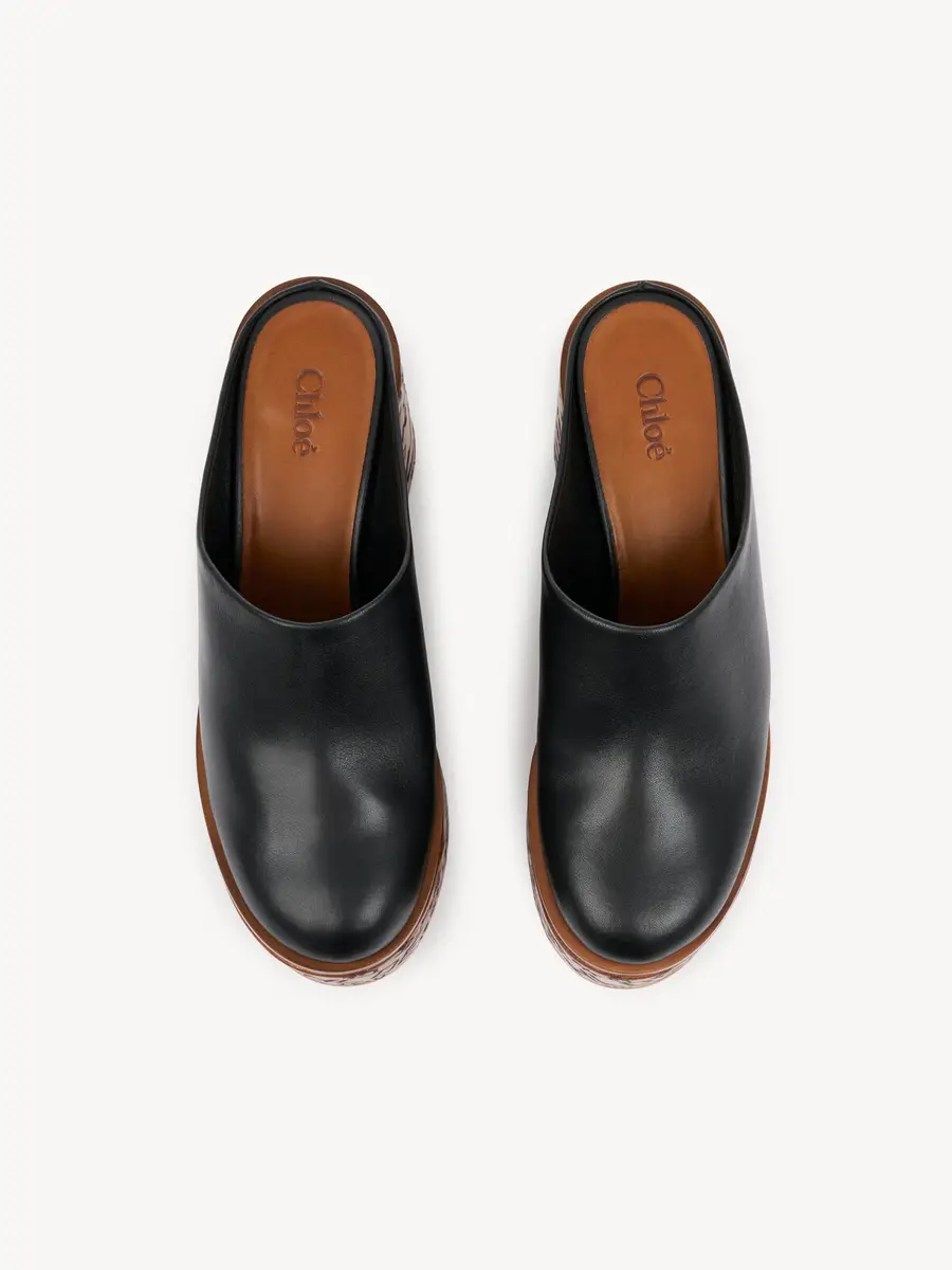 Chloé Maxime wedge mule | Thumbnail 4 Chloé Maxime wedge mule | Thumbnail 4