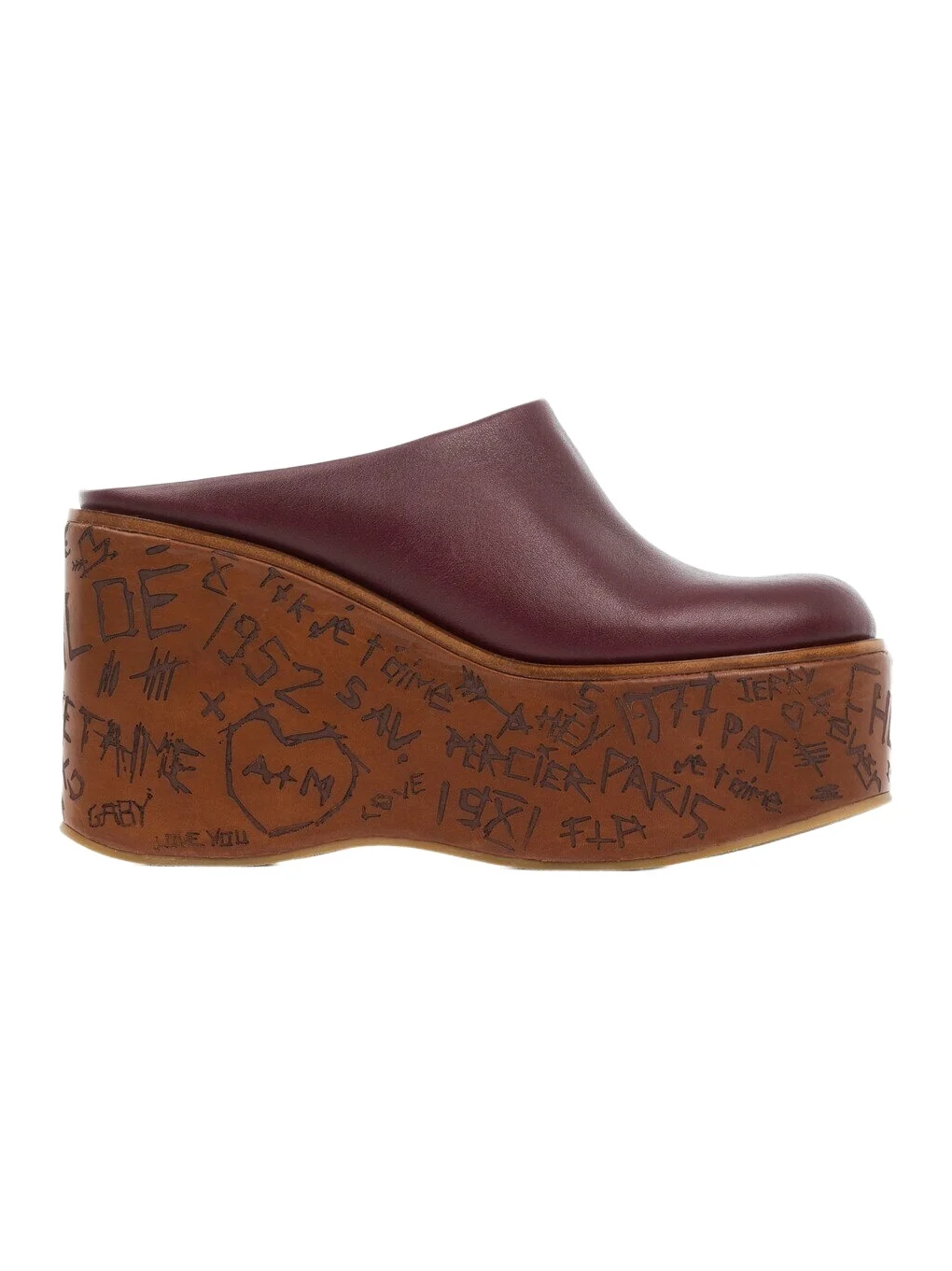 Chloé Maxime wedge mule