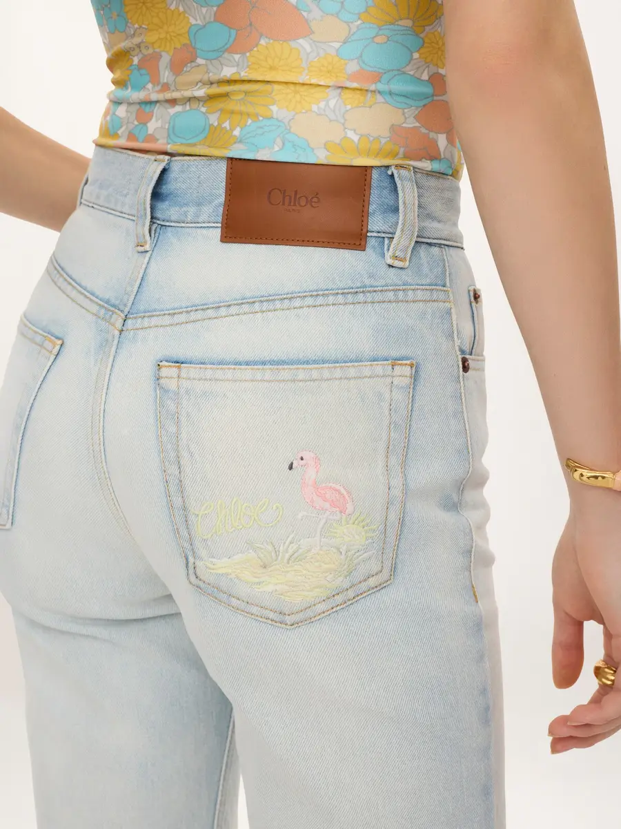 Chloé High-rise cropped jeans in denim | Thumbnail 5 Chloé High-rise cropped jeans in denim | Thumbnail 5