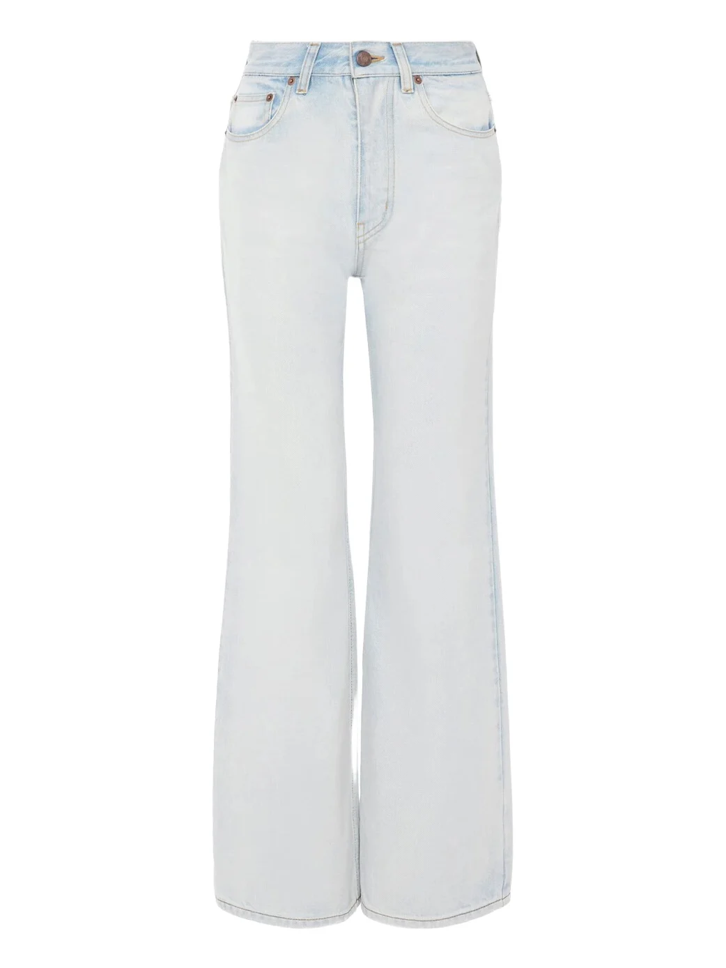 High-rise cropped jeans in denim High-rise cropped jeans in denim