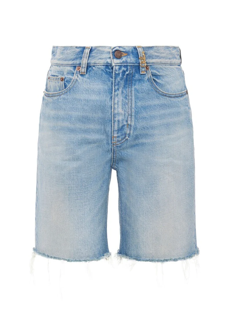 Chloé High-rise shorts in denim