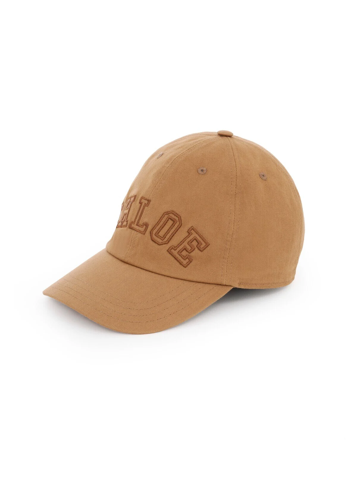 The Chloé Signature cap in cotton The Chloé Signature cap in cotton