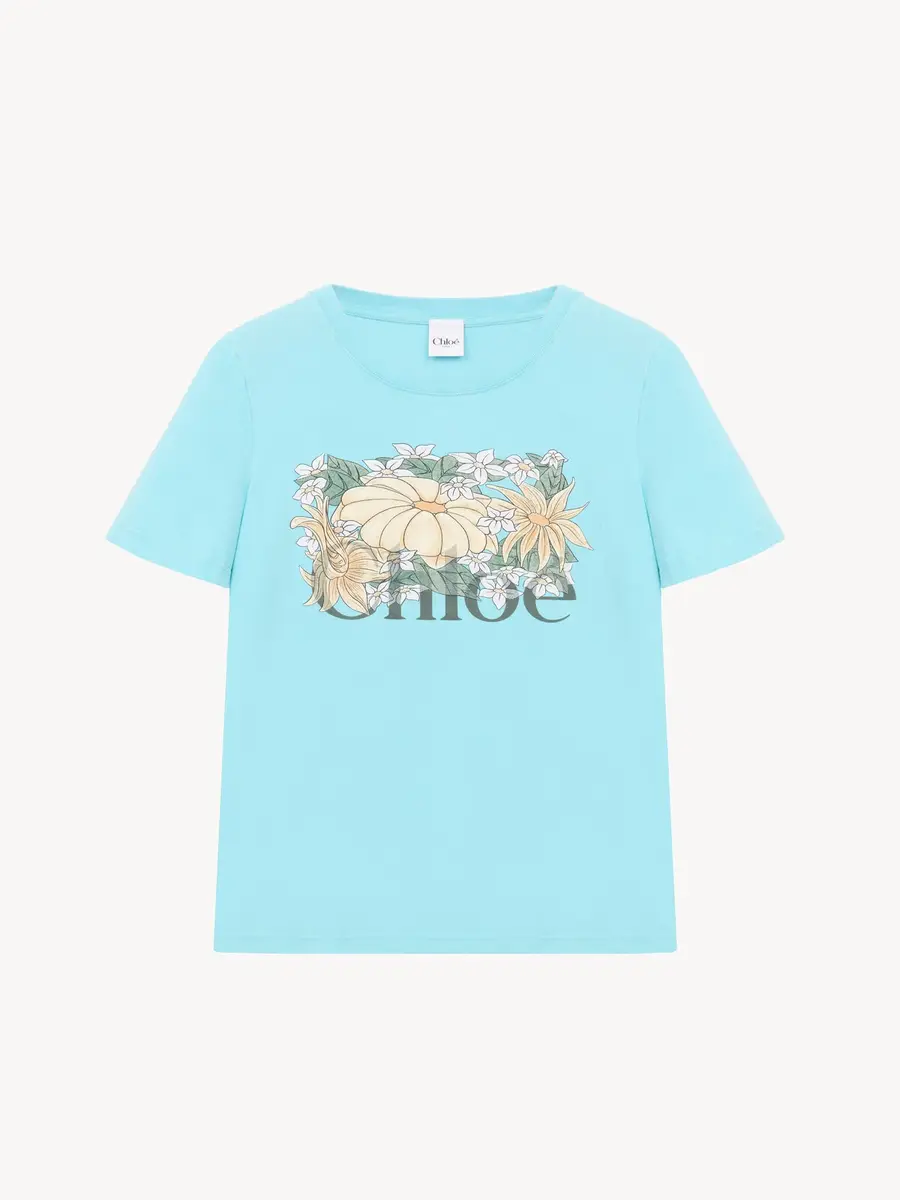Chloé Baby fit logo T-shirt in cotton jersey | Thumbnail 2 Chloé Baby fit logo T-shirt in cotton jersey | Thumbnail 2