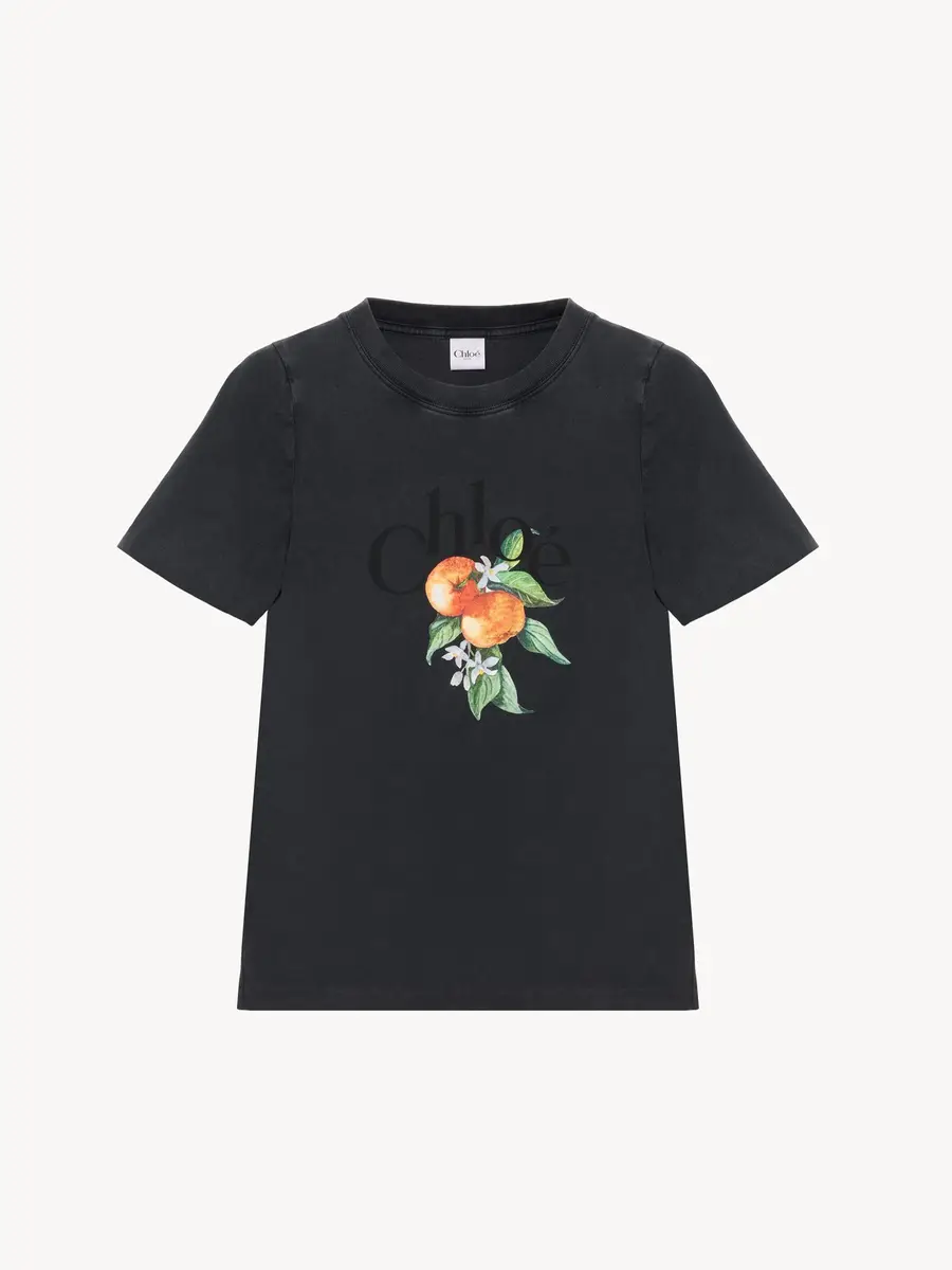 Chloé Baby fit logo T-shirt in cotton jersey | Thumbnail 2 Chloé Baby fit logo T-shirt in cotton jersey | Thumbnail 2