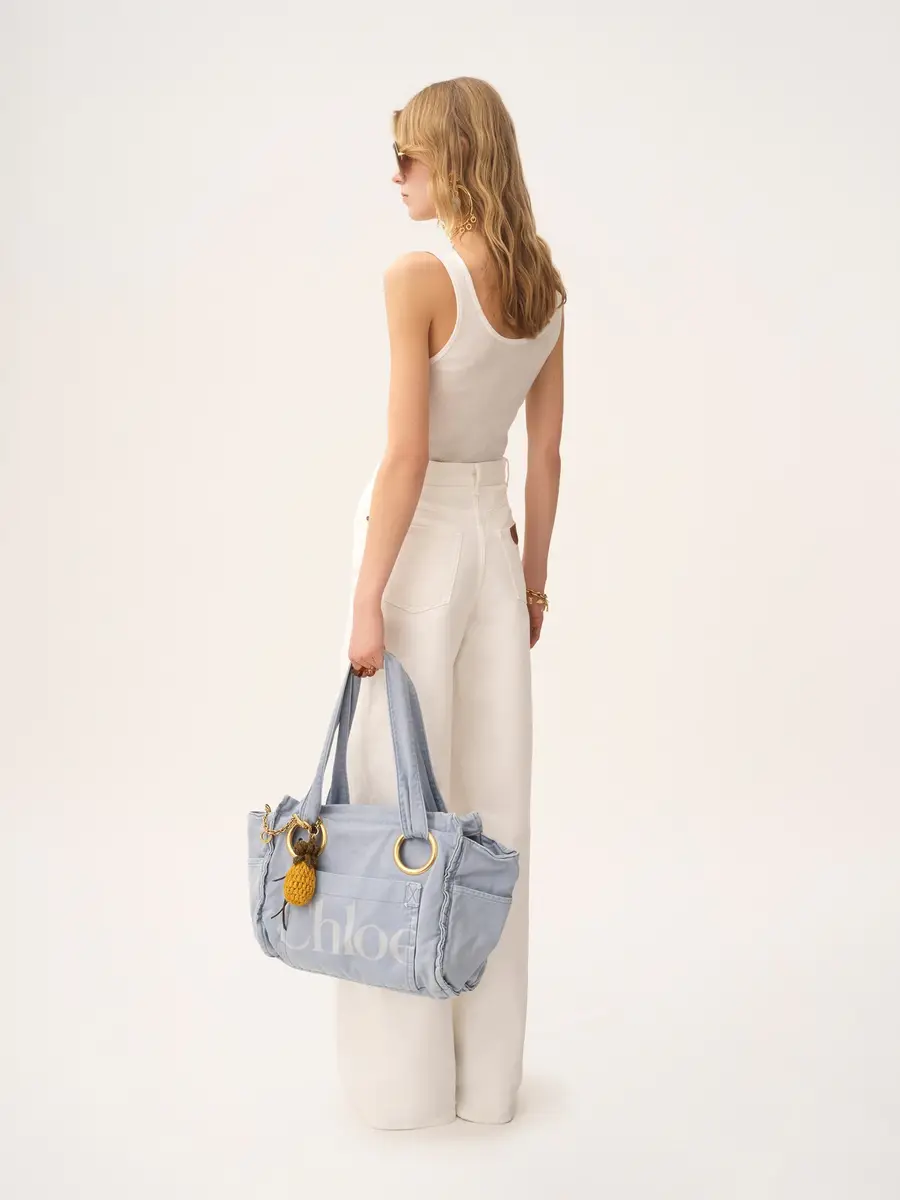 Chloé Fitted tank top in cotton jersey & guipure | Thumbnail 5 Chloé Fitted tank top in cotton jersey & guipure | Thumbnail 5