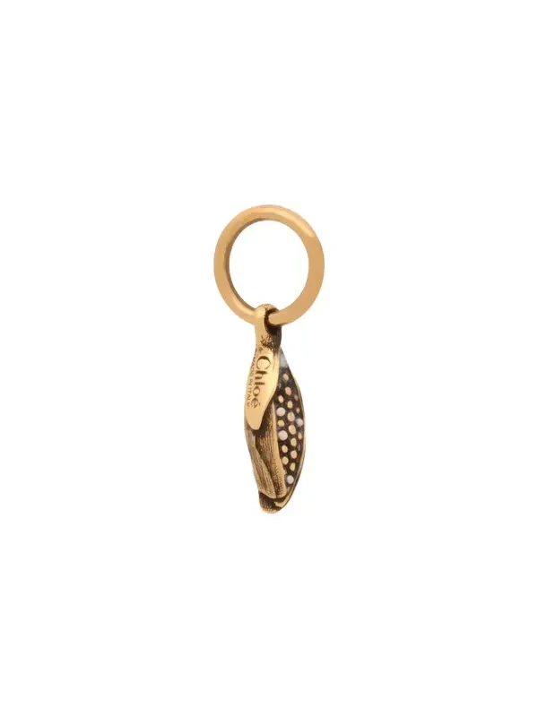 Corn charm in brass Corn charm in brass