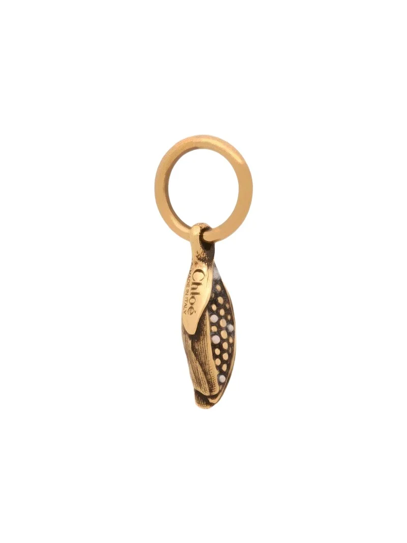 Corn charm in brass