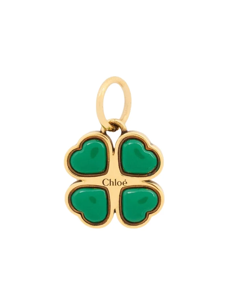 Clover charm in brass Clover charm in brass