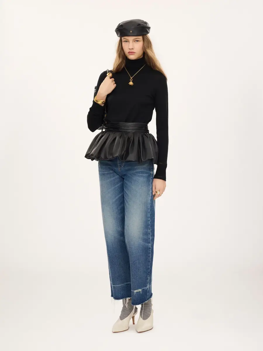 Chloé Fitted turtleneck in a wool knit | Thumbnail 3