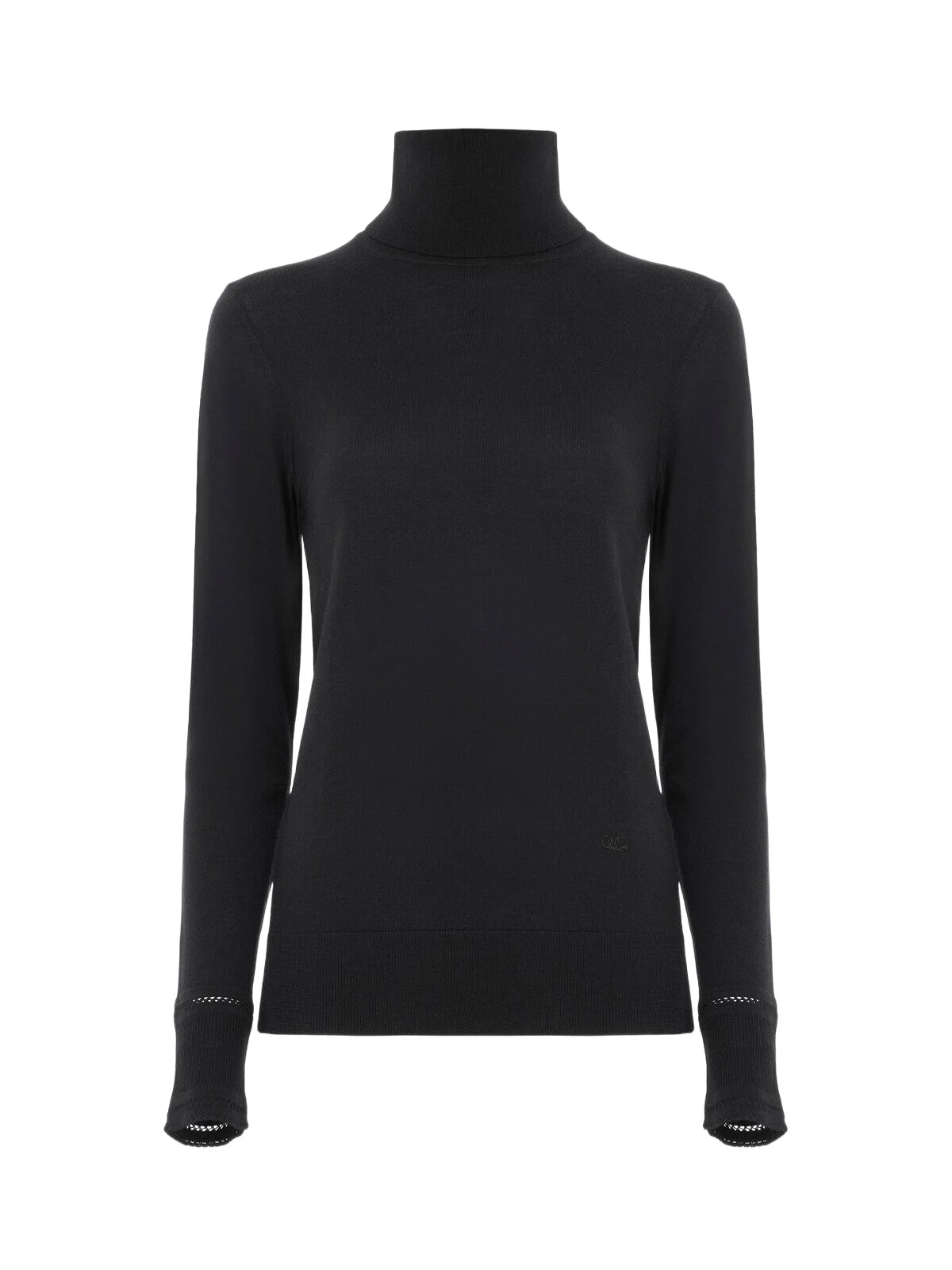 Chloé Fitted turtleneck in a wool knit