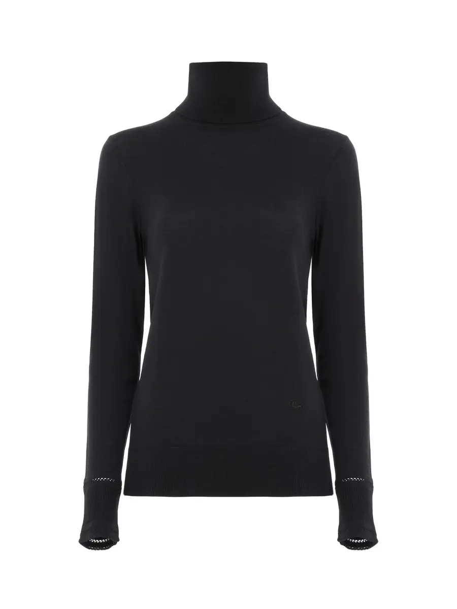 Chloé Fitted turtleneck in a wool knit | Image 1 Chloé Fitted turtleneck in a wool knit | Image 1