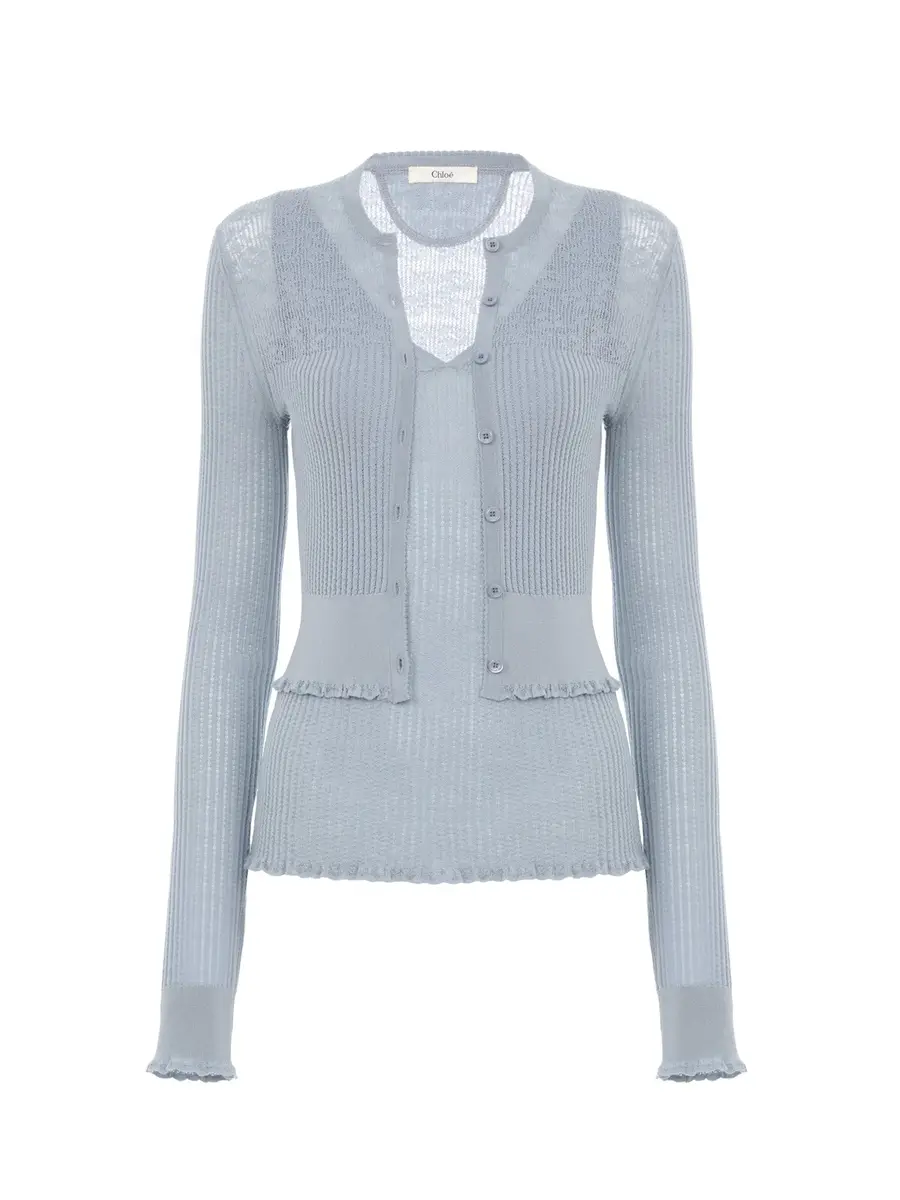 Chloé Twin set in a superfine wool knit | Image 1 Chloé Twin set in a superfine wool knit | Image 1