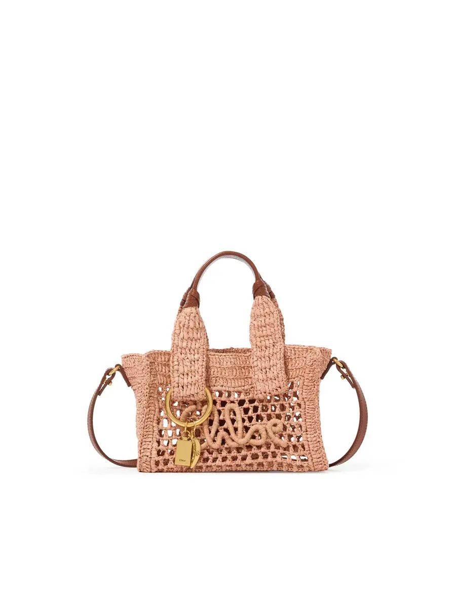 Chloé Mini Summer Banana east-west tote bag in raffia | Thumbnail 2 Chloé Mini Summer Banana east-west tote bag in raffia | Thumbnail 2