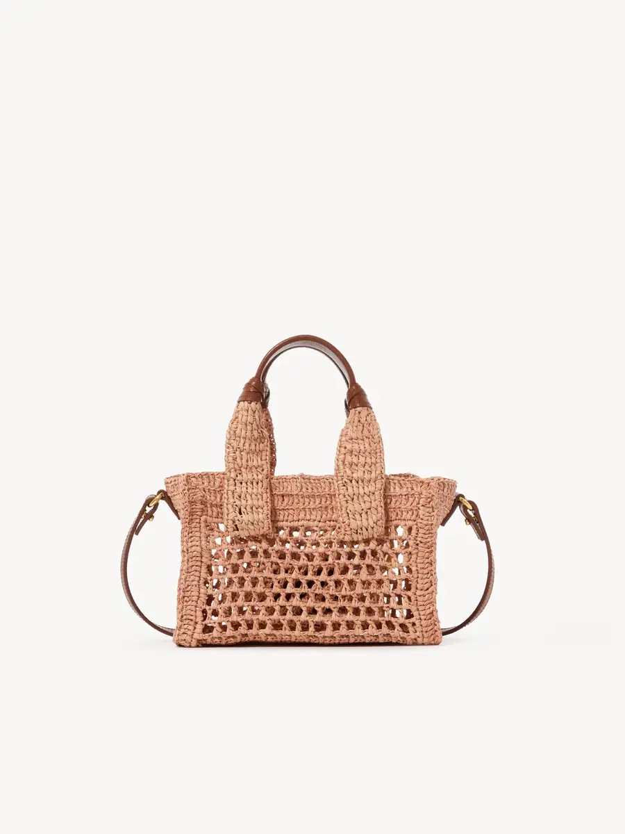 Chloé Mini Summer Banana east-west tote bag in raffia | Thumbnail 4 Chloé Mini Summer Banana east-west tote bag in raffia | Thumbnail 4